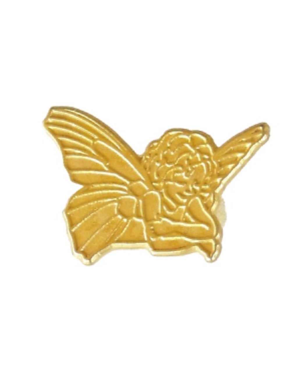 VINTAGE ANGEL CHERUB RELIGIOUS CATHOLIC SOUVENIR LAPEL TIE PIN BADGE BROOCH